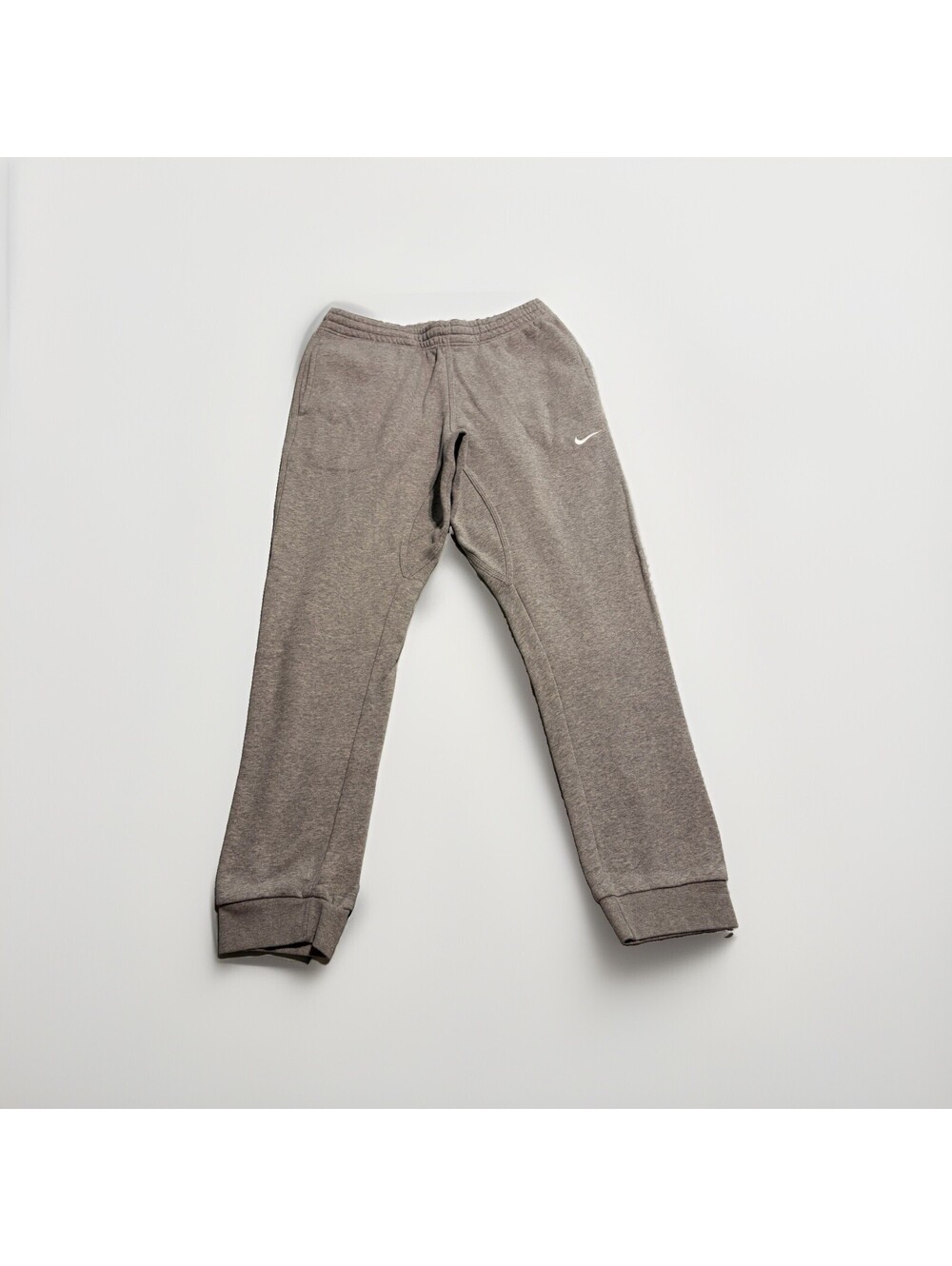 Nike Sweatpants Mens Large Gray Fleece Jogger Pants Tapered Active